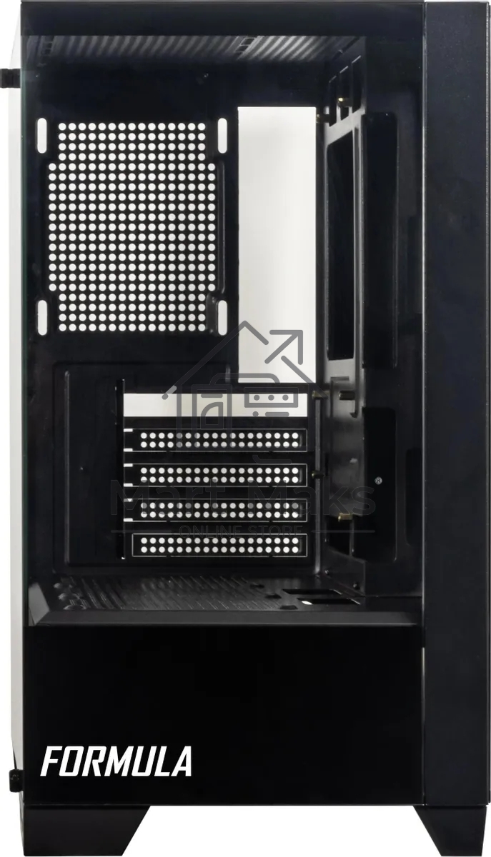 Компьютерный корпус AeroCool / Formula Cristal Z1M черный без БП mATX 2xUSB2.0 1xUSB3.0 audio bott PSU