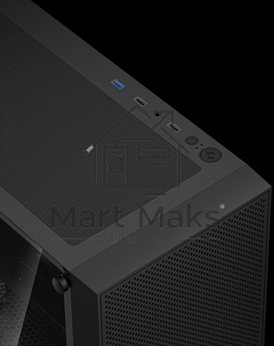 Компьютерный корпус PcCooler C3B310 BK черный без БП mATX 2xUSB3.0 audio bott PSU