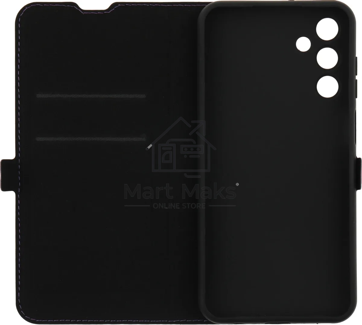 Чехол (флип-кейс) BoraSCO для Samsung Galaxy A15 Book Case фиолетовый