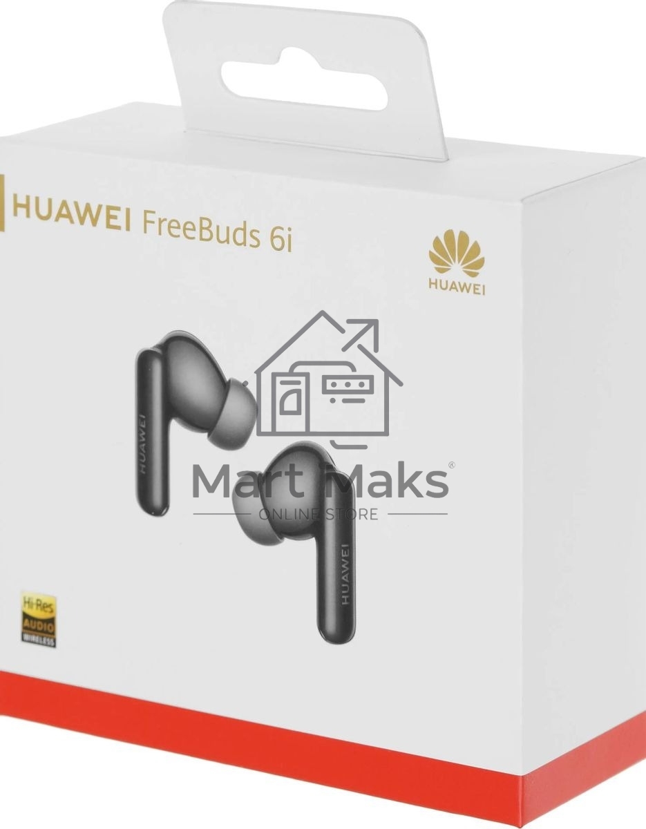 Наушники Huawei FreeBuds 6i Orca-T100, Bluetooth, внутриканальные, черный