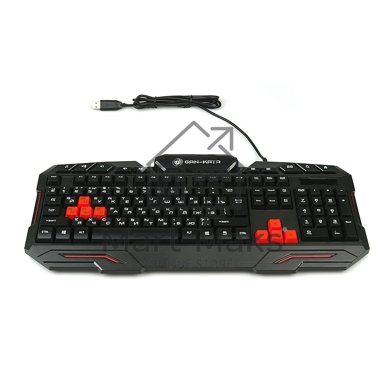 Клавиатура Dialog Gan-Kata KGK-11U черный USB, игровая
