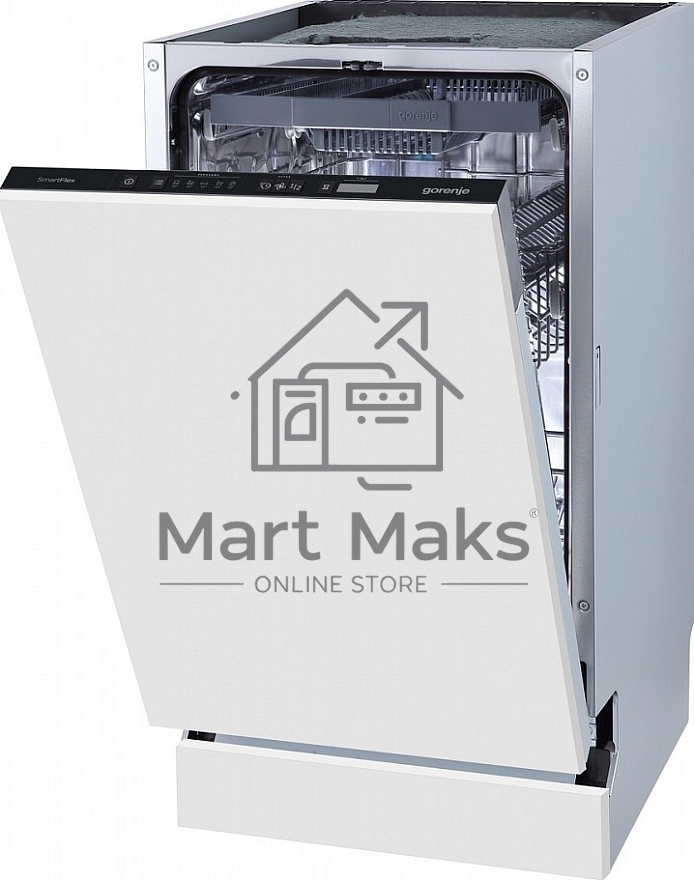 Встраиваемая посудомоечная машина Gorenje GV563E11, черный, 44.8 см, 10 компл., 47 дБ, класс A++
