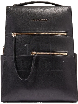Рюкзак женский Piquadro Patricia CA6772W140/N черный кожа