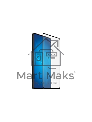 Защитное стекло для экрана DF poColor-08 для Poco F4 GT 2.5D, 1 шт, черный df pocolor-08 (black)