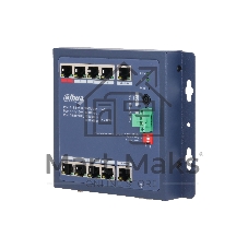 Коммутатор Dahua DH-CHS4110-8ET-90-F, 8×100 Мбит/с + 1×1 Гбит/с, управляемый
