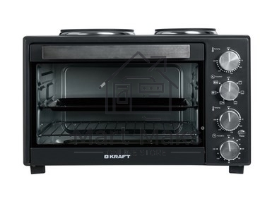 Мини-печь Kraft KFC-MOHP 380 HDGR 38 л, 1600 Вт, темно-серый
