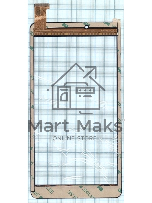 Сенсорное стекло (тачскрин) ZHG-0115B, черное