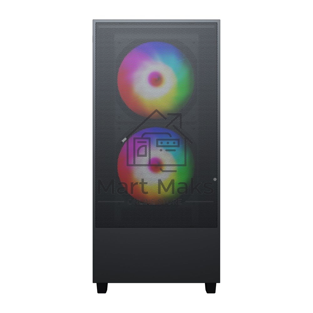 Компьютерный корпус ACD Citadel 106 ATX, черный, USB3.0*1, USB*2+HD audio,1*12cm ARGB rear+2*14cm ARGB front,TG