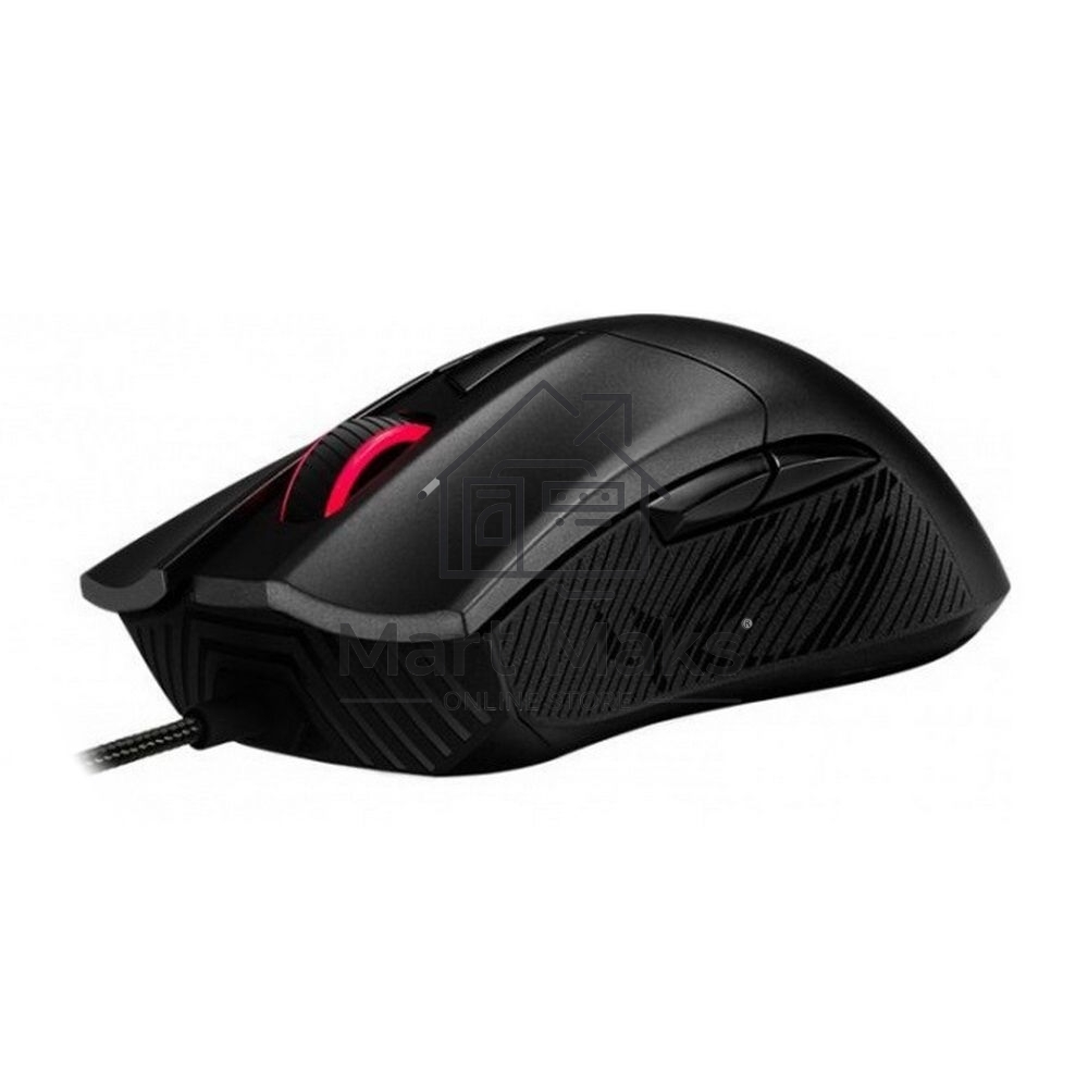 Мышь проводная ASUS ROG Gladius II Core черный, 6200 dpi, USB, кнопки - 6