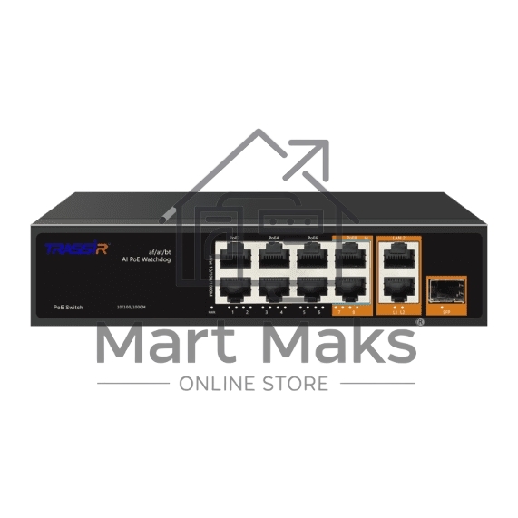 Коммутатор Trassir TR-NS13111S-120-8PoE