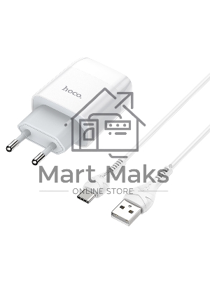Сетевое зарядное устройство HOCO (6931474713018) для Type-C C72Aa White