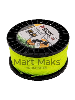 Леска для триммера Denzel круглая, 2,7мм х 151м, на DIN катушке FLEX CORD