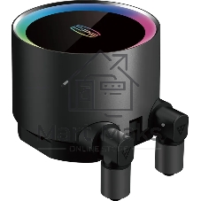 Система жидкостного охлаждения PCCOOLER DA240 Max, 240 мм, 2x120 мм, ARGB, 200 Вт