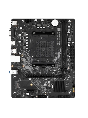 Материнская плата Maxsun Challenger A520M-K, AM4, AMD A520, 2xDDR4, 3xSATA, 1xM.2, 1xPCIe 3.0 x16, 1xPCIe 3.0 x1, 1xHDMI, 1xVGA, 1x 1Gb LAN, 2xUSB-A 3.2 Gen 1, 4xUSB-A 2.0, 3x3.5 мм, 5.1, M-ATX