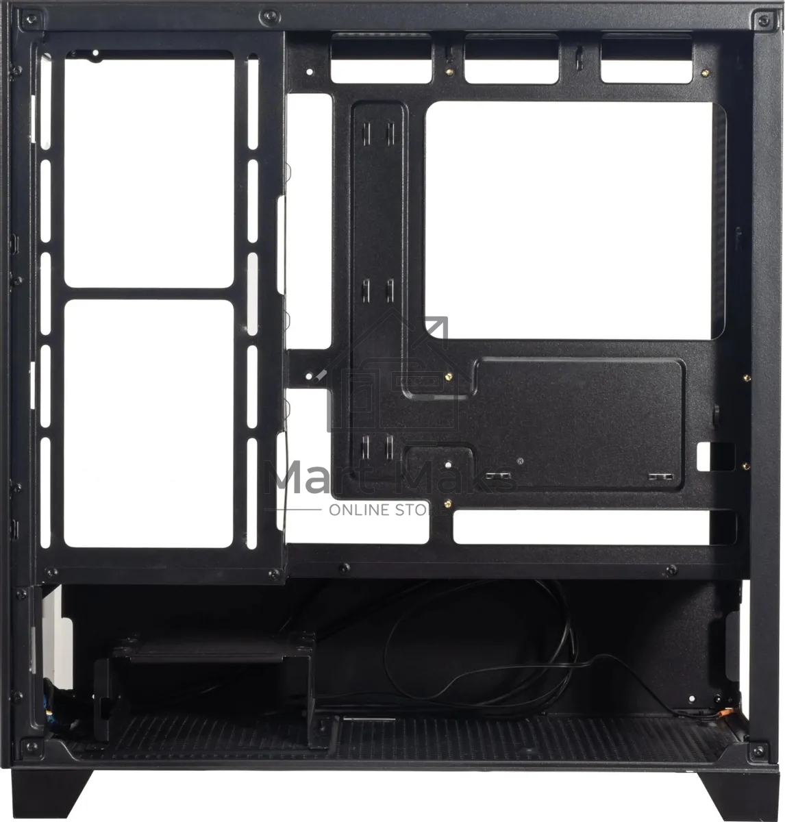 Компьютерный корпус AeroCool / Formula Cristal Z1M черный без БП mATX 2xUSB2.0 1xUSB3.0 audio bott PSU