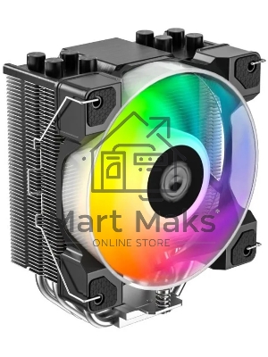 Кулер ID-Cooling SE-214-XT DF ARGB черный 120мм алюминий/медь 1500rpm 27db 4-pin 180W 150мм