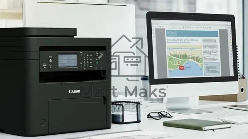 МФУ лазерный Canon i-Sensys MF275dw (5621C001), A4, ч/б, печ. 29 стр/мин., скан. до 20 стр/мин (ч/б) 15 стр/мин (цвет), 2400 x 600 dpi (печать) 600x600dpi (скан.), USB, RJ-45, Wi-Fi, Air Print, Mopria