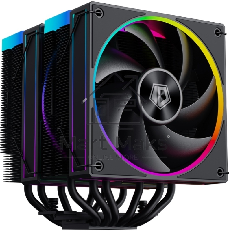 Устройство охлаждения(кулер) ID-Cooling Frozn A620 ARGB черный 120мм алюминий+медь 2000rpm 30db 4-pin 270W 154мм
