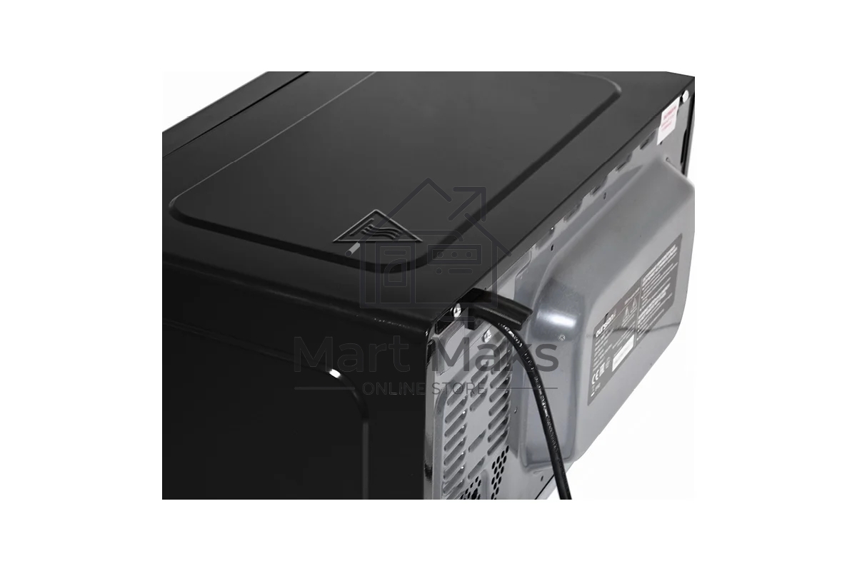 Микроволновая печь OURSSON MM2010/BL черный/серебристый, 20 л, 700 Вт, переключатели - поворотный механизм