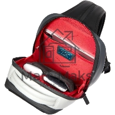 Рюкзак Piquadro Urban CA6801UB00/GRN серый/черный кожа