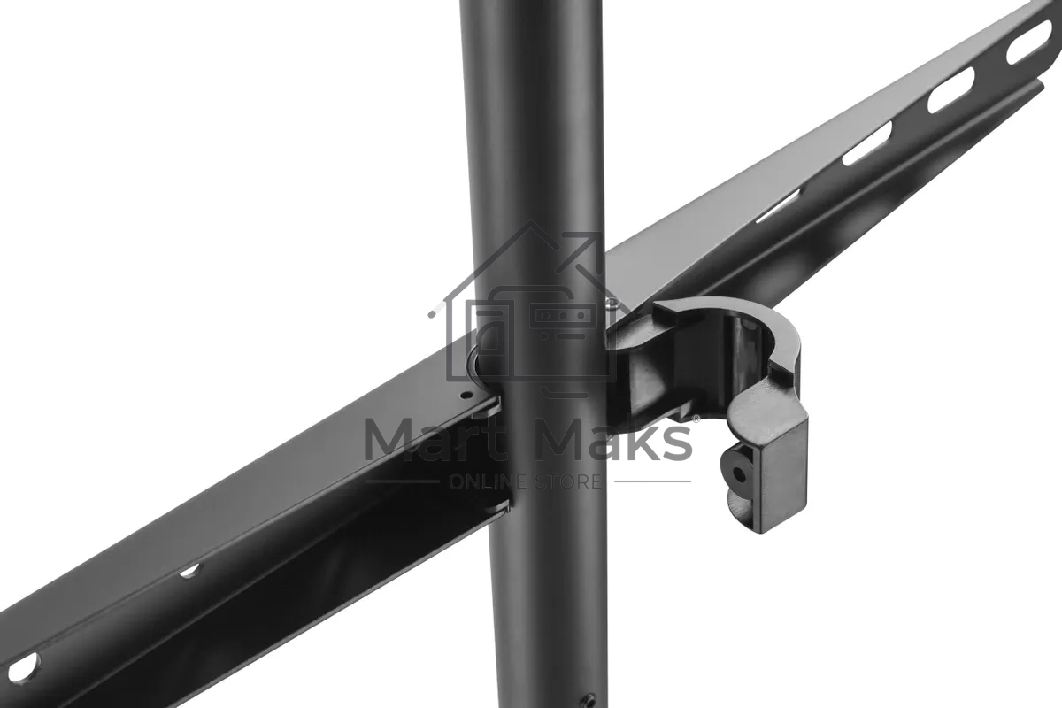 Подставка для телевизора Cactus CS-ST1246BKWN черный/орех, 45