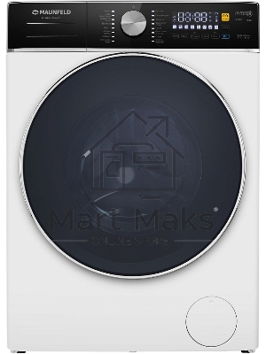 Стирально-сушильная машина Maunfeld MFWD14106WH03 белый, фронтальная загрузка 10, 1400 об/мин, класс В