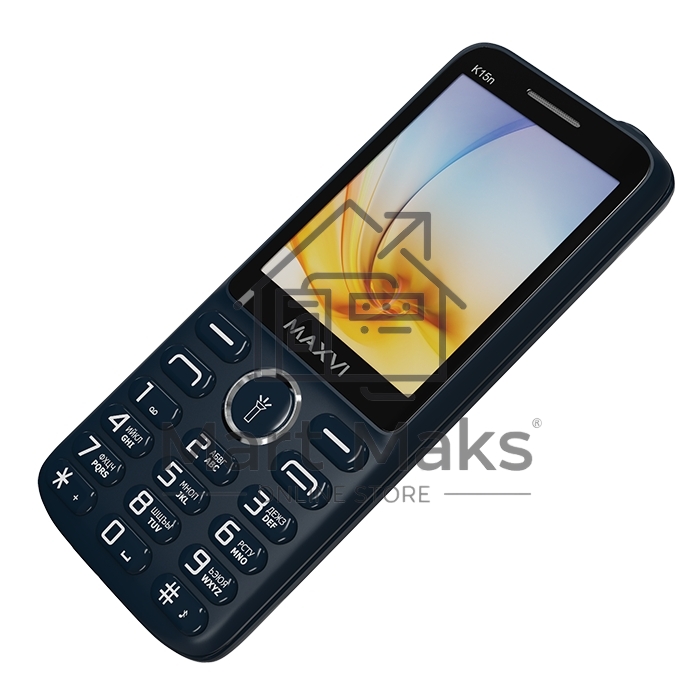 Мобильный телефон Maxvi K15n синий