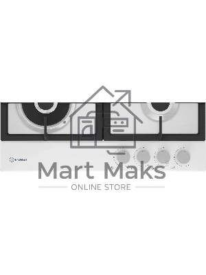 Газовая варочная панель Indesit THPM 642 WS/WH/I, независимая, белый