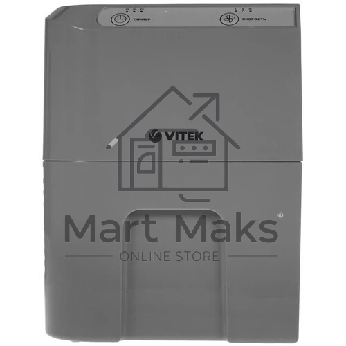 Увлажнитель Vitek VT-8556 (MC) серый 1. Мощность 25 Вт 2. Емкость резервуара для воды 1,5 л 3. Функция мойки воздуха