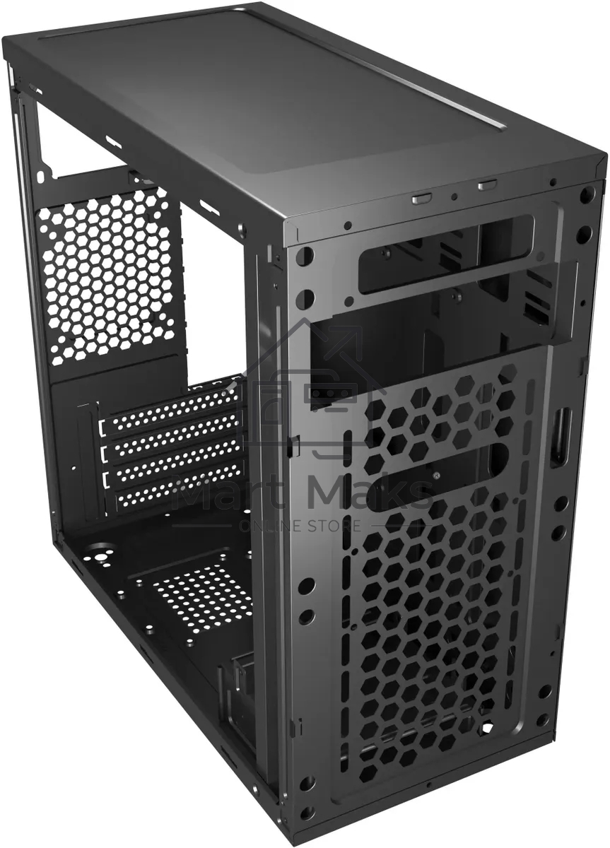 Компьютерный корпус Bloody BD-CC101 черный без БП mATX 1x80мм 1x92мм 2x120мм 2xUSB 2.0 1xUSB 3.0 audio