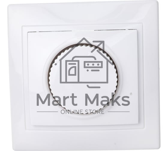 Светорегулятор поворот. СП КВАРТА IP20 ВСР10-1-0-КБ бел. ИЭК EDK10-K01-03-DM