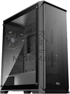 Корпус без блока питания Raijintek ARCADIA 41, Midi-Tower, TG, 1x120мм, 2xUSB-A 3.0 + 1xUSB-C, ATX, mATX, mITX Black