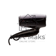 Фен GA.MA GH0201 EOLIC MINI CX черный, 1600 Вт, компактный, ионизация