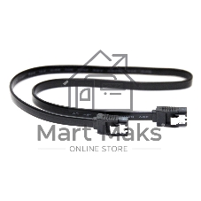Кабель 5bites SATA2-750S-BK SATA, V2.0, 0.5M, черный