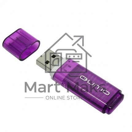 Флешка USB R/W  2.0 QUMO 8GB Optiva 01 Violet QM8GUD-OP1-violet