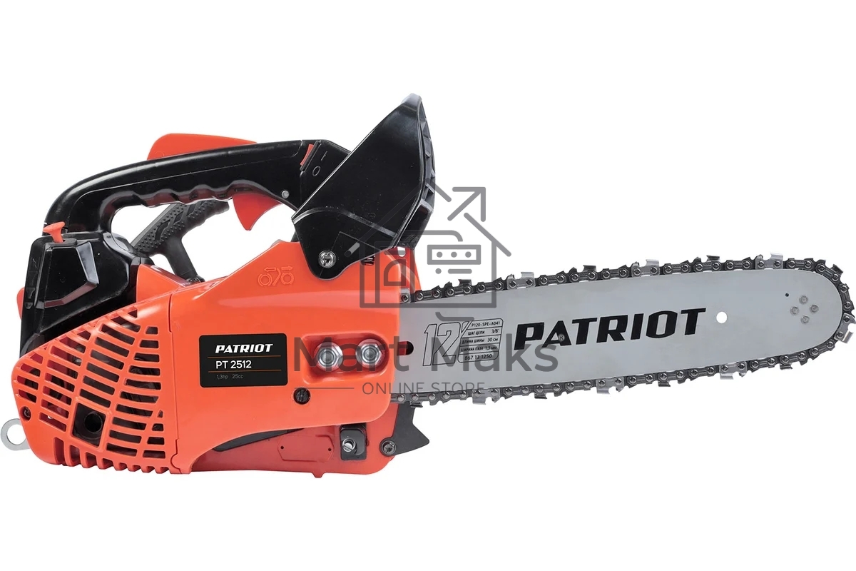 Бензопила Patriot PT2512 1000Вт 1.3л.с. дл.шин.:30см