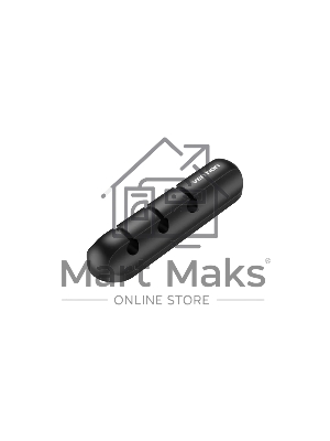 Органайзер для проводов на 3 порта Vention, черный