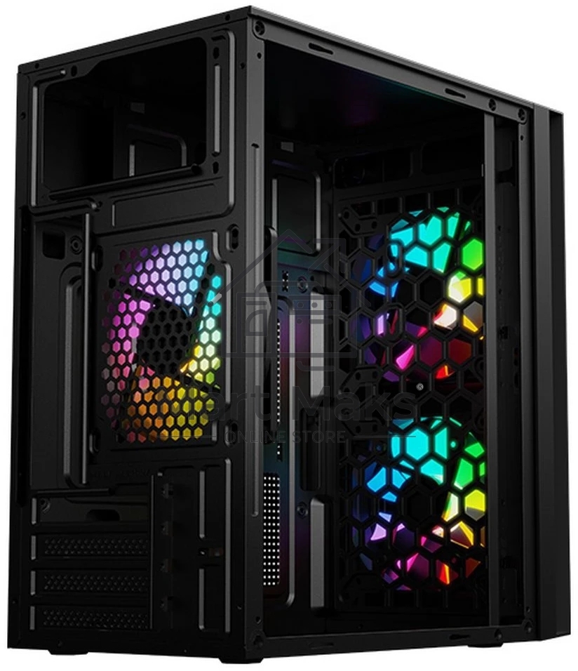 Компьютерный корпус ACD ACD M2-500 mATX, PSU 500W; USB3.0+USB1.1*2+HD Audio; FAN 3x120 mm