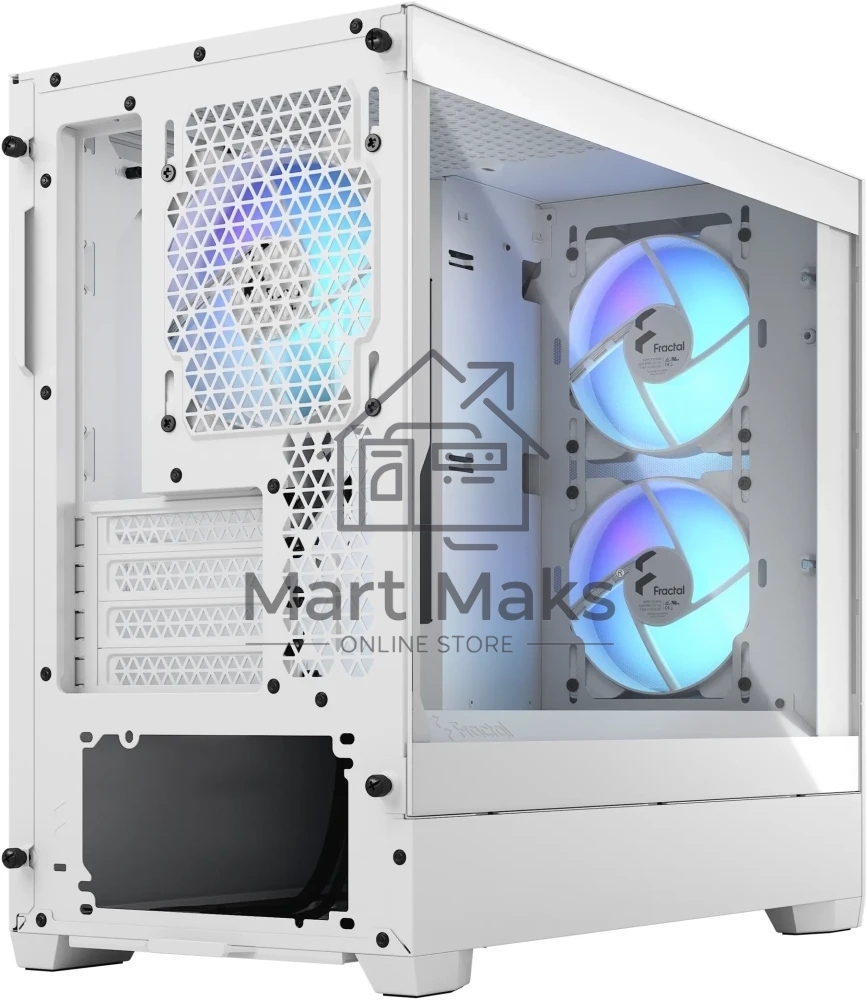 Корпус Fractal Design Pop Mini Air RGB White TG Clear Tint FD-C-POR1M-01