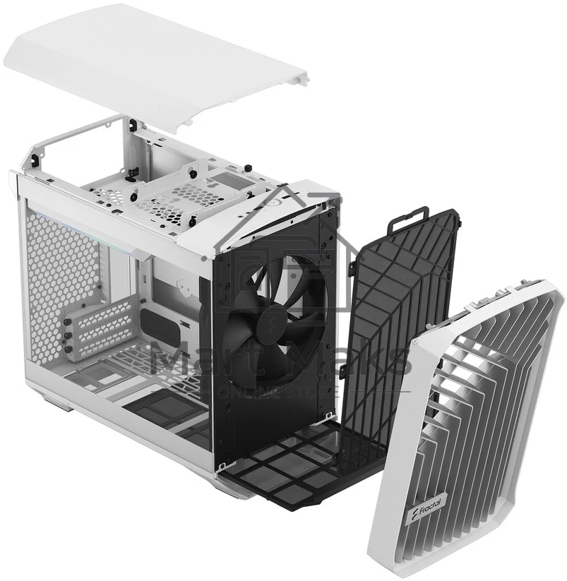 Корпус Fractal Design Torrent Nano White TG Clear Tint / FD-C-TOR1N-03
