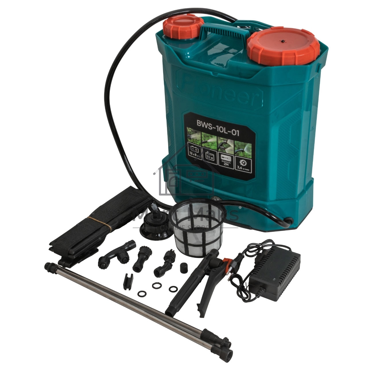 Опрыскиватель аккумуляторный Pioneer BWS-10L-01
