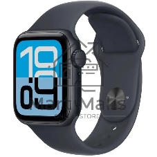 Умные часы Apple Watch SE 3 2025 A3325 44мм OLED корп.темная ночь Sport Band рем.темная ночь разм.брасл.:M/L (MEHQ4HN/A)