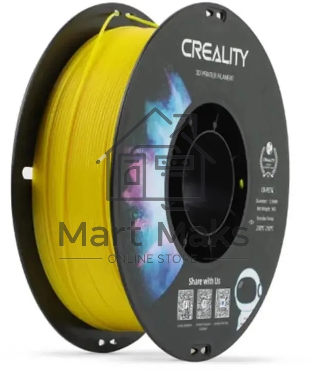 Пластик для принтера 3D Creality 3301030033 PETG d1.75мм 1кг 1цв. желтый