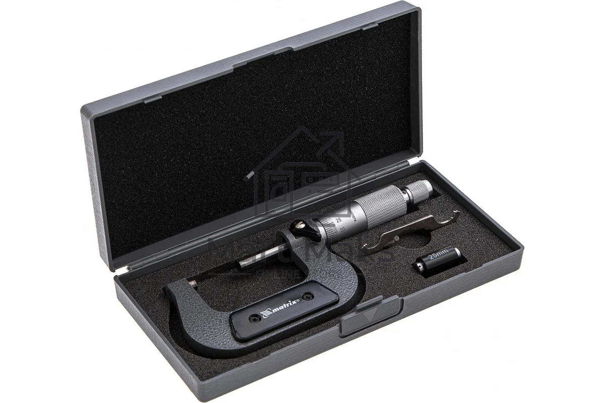Микрометр MATRIX механический, 25-50 мм 317505