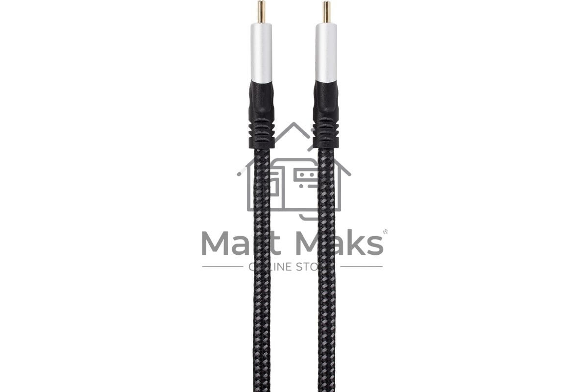 Кабель VCOM USB4 TypeC(M)--TypeC(M), 5K 60Hz, 8K 30Hz 40GBps, PD 240W, 2м CU560-2M