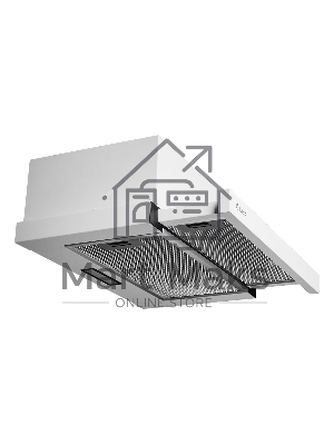 Вытяжка встраиваемая LEX Hide 500 белый, 50 см, 550 куб. м/ч, 42 дБ