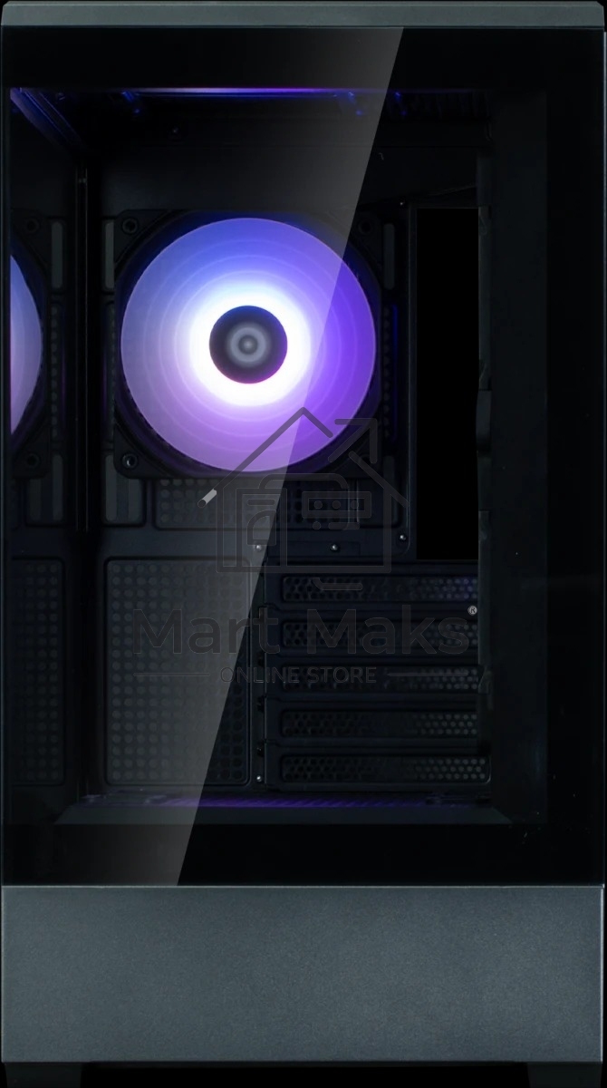 Компьютерный корпус ZALMAN P30 V2, MATX, BLACK, WINDOW, 2x3.5