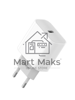 Сетевое зарядное устройство Maxvi CHL-601PD 18W, 3A, QC 3.0, PD 3.0, 1xUSB-C, белый