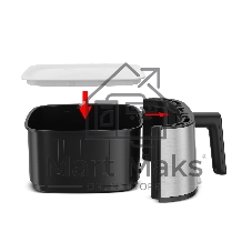 Аэрогриль Tefal Easy Fry Silence EY552DE0 серебристый