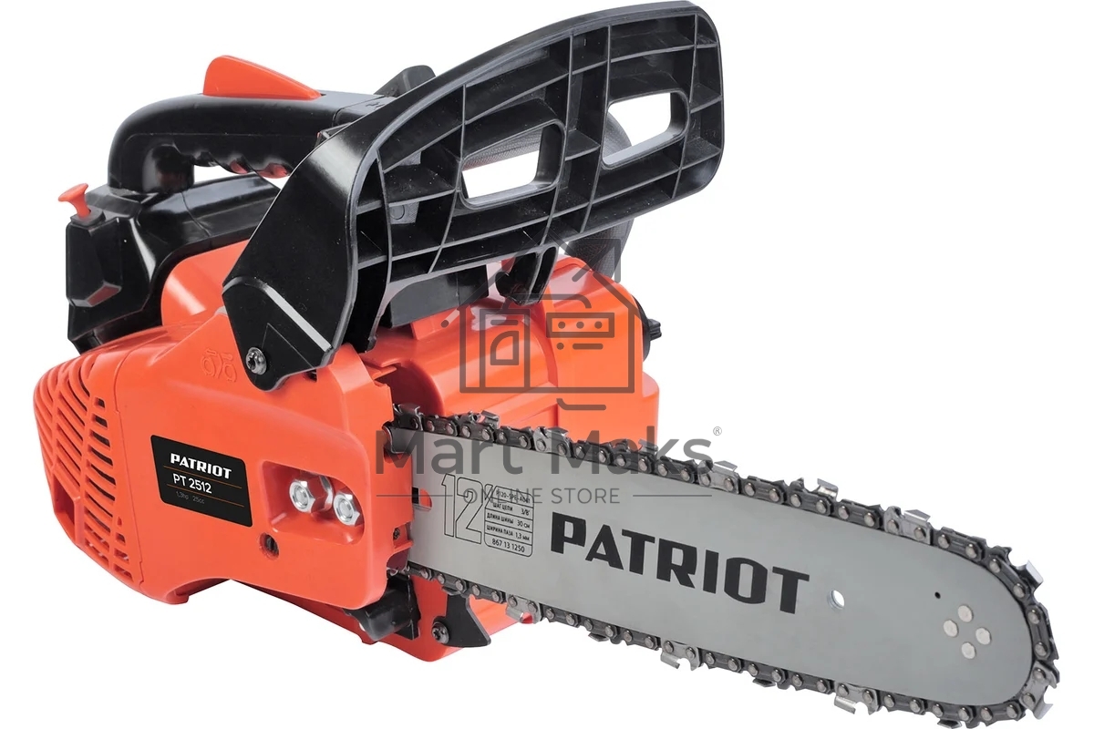 Бензопила Patriot PT2512 1000Вт 1.3л.с. дл.шин.:30см